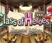 Class of Heroes 2G Remaster Edition - Steam Trailer from uc 2g