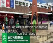 Emily Fedorowycz announced as Kettering Green election candidate from the green tanzanite
