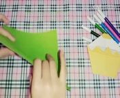 asy Origami - How to make cake slice using paper&#60;br/&#62;In this video you will learn how to make a cake slice origami.