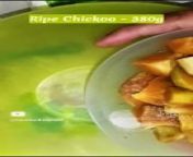 known as Sapota, is a tropical fruit with a sweet and unique flavour. Its taste is often described as a combination of pear, caramel and brown sugar, making it a delightful treat for those with a sweet tooth.&#60;br/&#62;&#60;br/&#62;_________&#60;br/&#62;&#60;br/&#62;For recipe, click on the link below.&#60;br/&#62;&#60;br/&#62;https://naziaali.in/2024/03/14/refreshing-chickoo-drink/&#60;br/&#62;&#60;br/&#62;________&#60;br/&#62;&#60;br/&#62;&#60;br/&#62;&#60;br/&#62;&#60;br/&#62;&#60;br/&#62;#khal, #drinks, #Chickoo, #delicious, #Cook&amp;BakewithNaziaAli