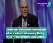 James Carville Slams &#39;Preachy Females&#39; for Biden&#39;s Polling Woes&#60;br/&#62; @TheFposte&#60;br/&#62;____________&#60;br/&#62;&#60;br/&#62;Subscribe to the Fposte YouTube channel now: https://www.youtube.com/@TheFposte&#60;br/&#62;&#60;br/&#62;For more Fposte content:&#60;br/&#62;&#60;br/&#62;TikTok: https://www.tiktok.com/@thefposte_&#60;br/&#62;Instagram: https://www.instagram.com/thefposte/&#60;br/&#62;&#60;br/&#62;#thefposte #usa #biden #foxnews