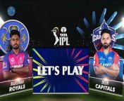 Match No-09: Rajasthan Royals vs Delhi Capitals – Match Highlights