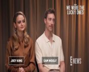 ‘We Were the Lucky Ones&#39; Stars Joey King and Sam Woolf_ FULL Interview (Exclusiv