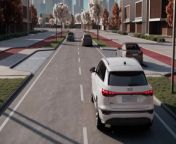 This technical animation shows the function of brake blending and recuperation in the Audi Q6 e-tron. Around 95 percent of all braking processes in everyday driving can be covered by recuperation and thus contribute to the efficeincy and range of the vehicle.