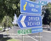 Bathurst Driver Reviver opens every day over the Easter Long Weekend.